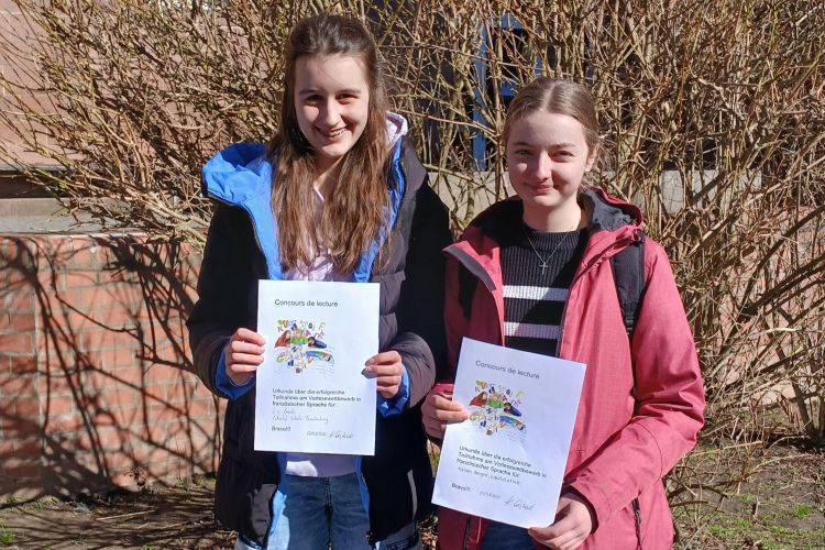 Die Edertalschule beim Concours de lecture 